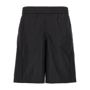 Givenchy Black Polyester Bermuda Men's Shorts